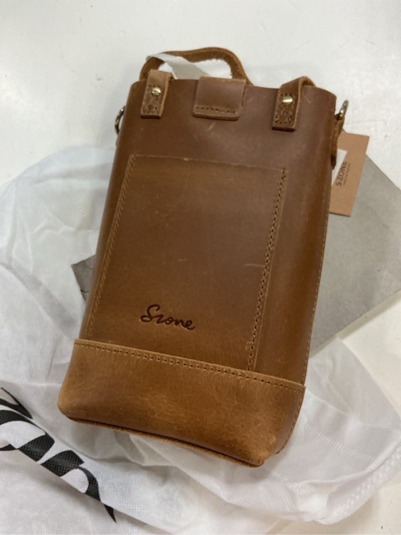 Condition photo showing As Is for s-zone small crossbody bags for women real leather cross body handbags cell phone purses