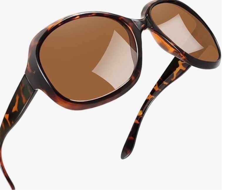 Leopard frames wide sunglass