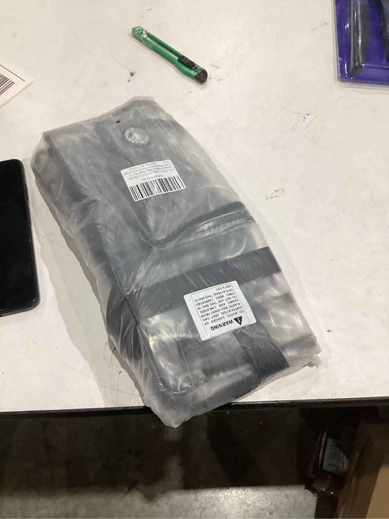 Condition photo showing New/Like New for Clear Bag for Stadium Events 12 x6 x12 Clear Crossbody Tote Bag Stadium Approved with Adjustable Longer Strap Black
