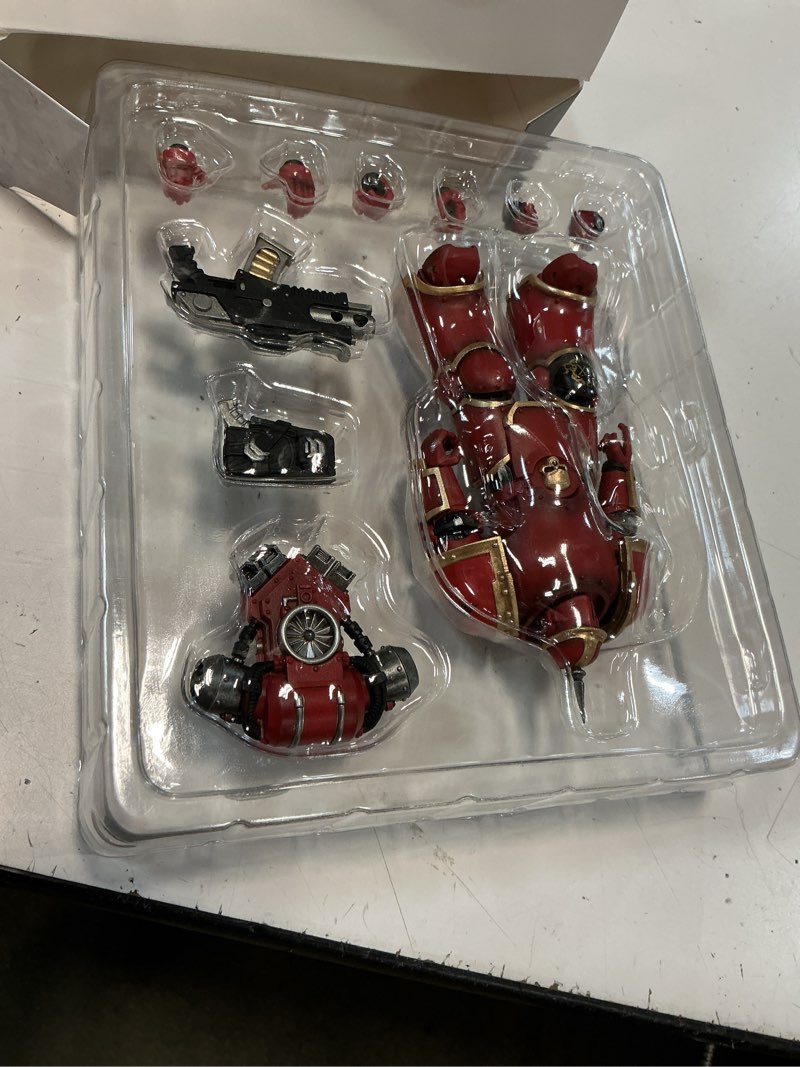 Condition photo showing Good Condition for joytoy action figures warhammer 40k mk lll tactical legionary 1/18 movable model collectible figurine ages 15+ (blood angels)