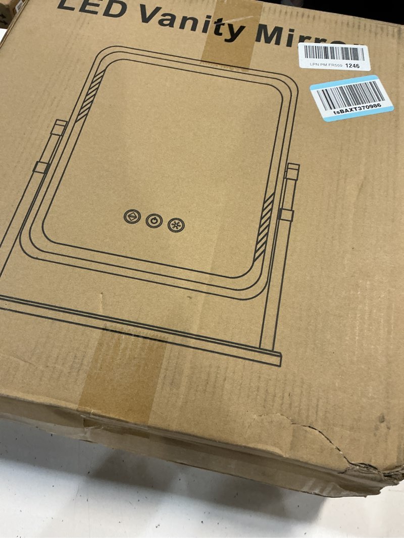 Condition photo showing New/Like New for led vanity mirror