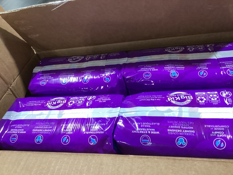 Condition photo showing New/Like New for Pull-Ups Boys' Potty Training Pants, Size 2T-3T Training Underwear (16-34 lbs), 124 Count (4 Packs of 31), Packaging May Vary 2T-3T 124