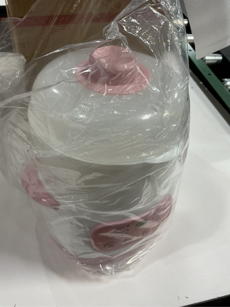 Condition photo showing Good Condition for Electric Stew Pot Appointment Timing Smart Prevent Dry Burning Cooker Ceramic Soup Pot for Home Kitchen Pink 1L Electric Stew Pot