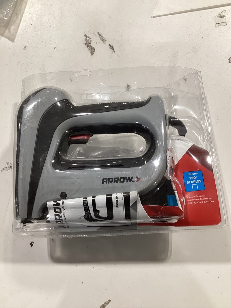 Condition photo showing As Is for arrow t50acd, construction, heavy duty,, medium,, corded electric staple gun