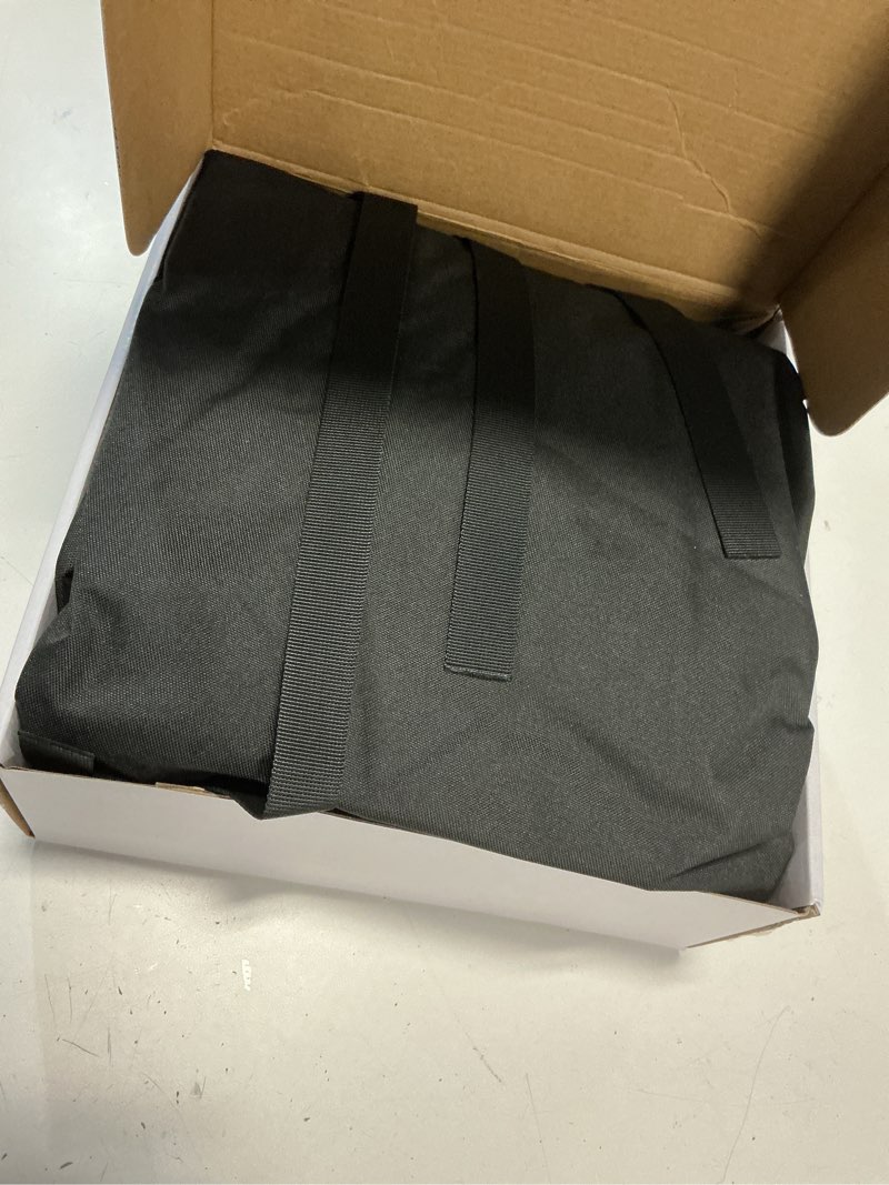 Condition photo showing Good Condition for obcursco 600d kayak cover waterproof, 9.3-16.5ft thickened uv-proof, tear and fade resistant canoe cover, kayak covers for outdoor and indoor storage, perfect as kayak accessories for sup paddle board black 9.3-10.5ft