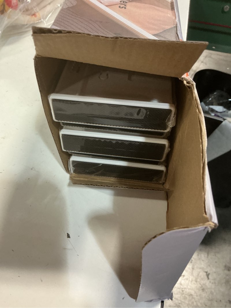 Condition photo showing New/Like New for 5 Pack Drawer Dividers 3.8" Slim Height Drawer Separators, Non-Slip Plastic Drawer Organizers Expandable 14.6"-25.6" for Shallow Drawers,Kitchen & Clothes Storage1233