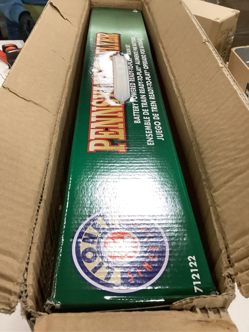 Condition photo showing New/Like New for Lionel Battery-Operated The Polar Express Toy Train Set with Bluetooth, Locomotive, Train Cars, & Track with Authentic Train Sounds, Lights, & Water Vapor Smoke Effects for Kids 4+