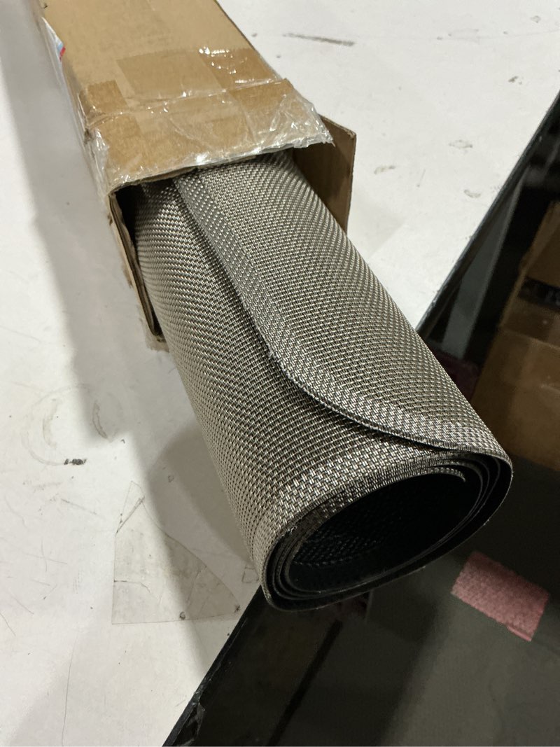 Condition photo showing Good Condition for Kuyal Office Chair Mat for Hardwood Floor, 36" x 48" Heavy Duty Desk Chair Mat for Office & Home, Anti Slip, Non-Curve Computer Chair Protector Mat, Light Brown 36" x 48" Light Brown