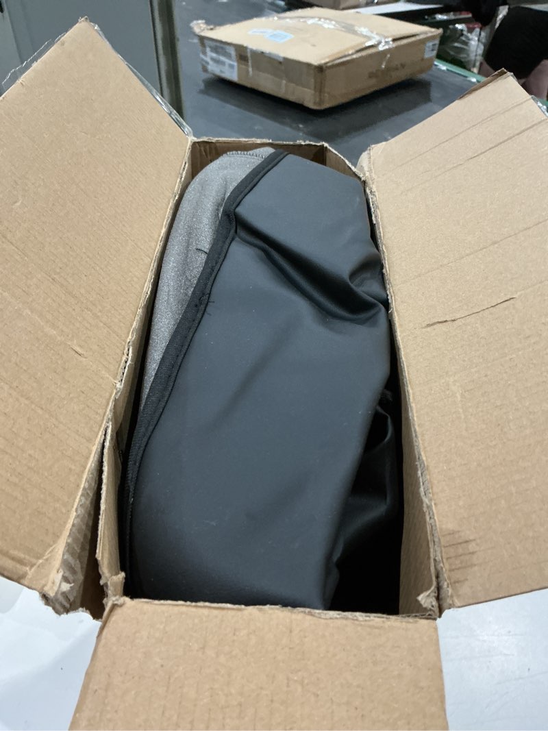 Condition photo showing As Is for car pass leather back seat cover, universal waterproof bench rear seat cover zipper split rear bench protector fit 95% automotive interior covers for cars sedans suvs (rear,all black) black rear rear seat
