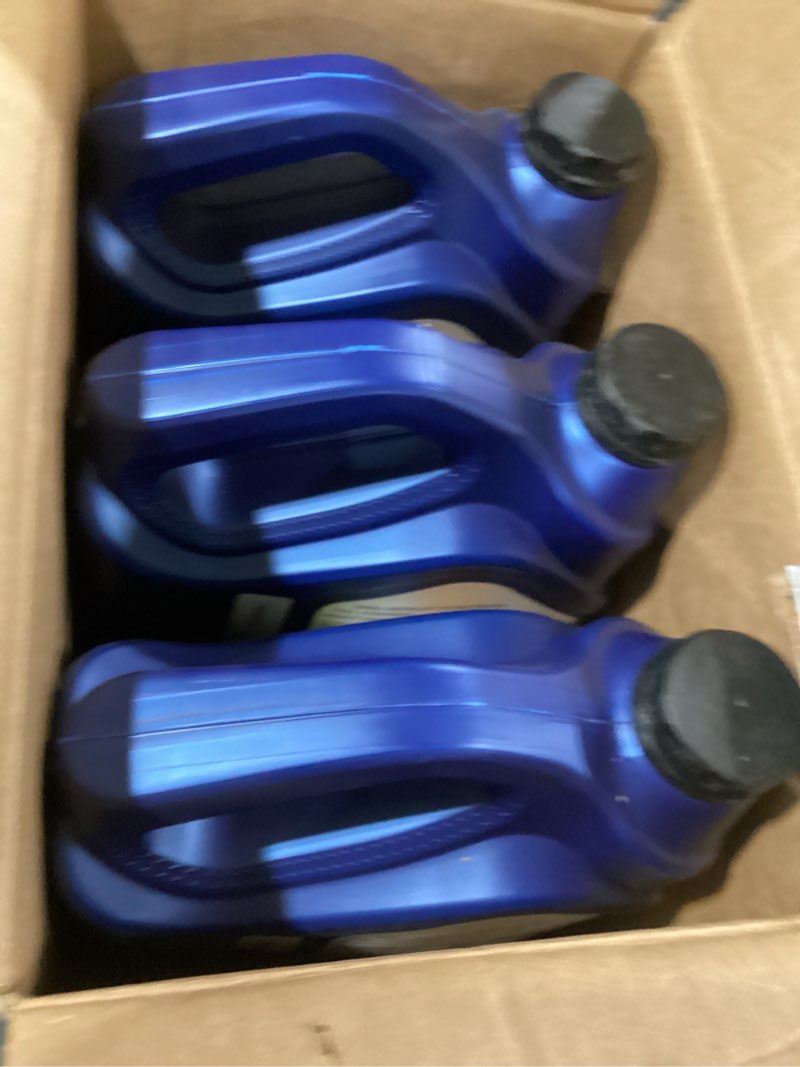 Condition photo showing New/Like New for shell rotella t6 full synthetic 5w-40 motor oil, 1 gallon (3 pack)