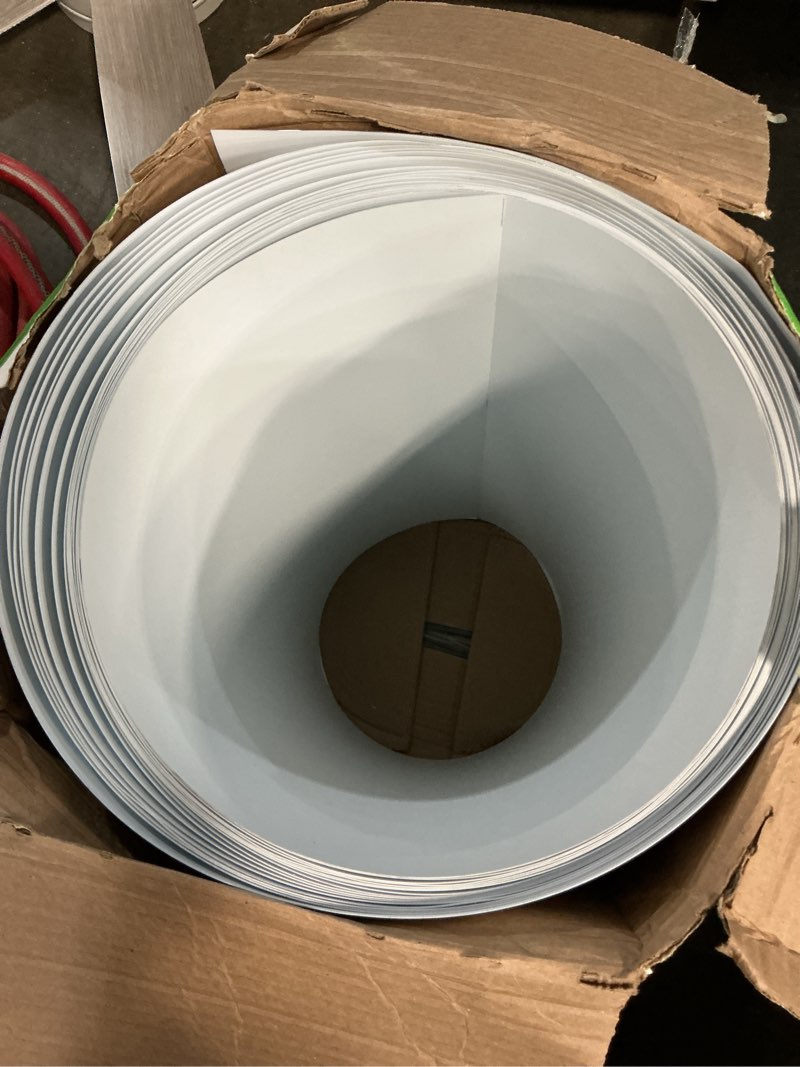 Condition photo showing Good Condition for ply gem 24-in w x 600-in l window white trim coil