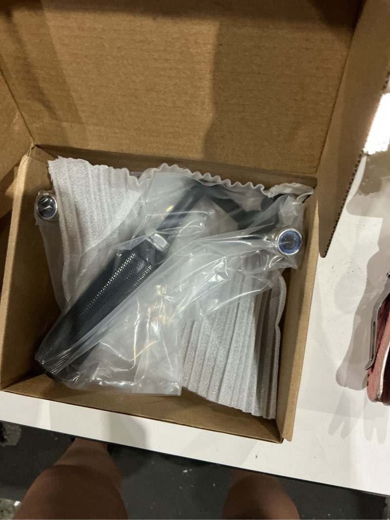 Condition photo showing As Is for jecar foot pegs rests pedal foot rest kick panel made of solid steel for 2007-2020 jeep wrangler jk jku jl jlu