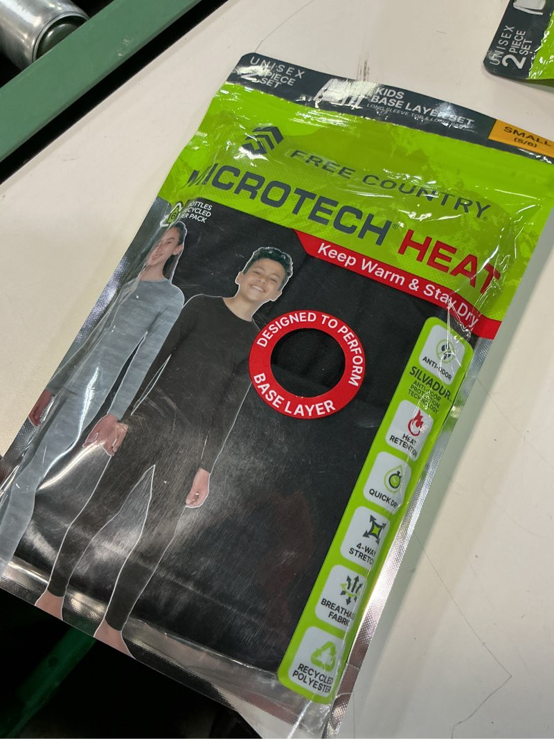 Condition photo showing Good Condition for kids' microtech® heat base layer set (small size )