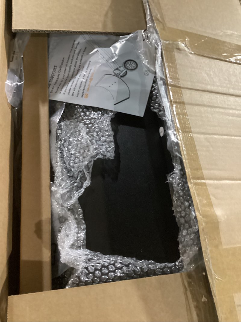 Condition photo showing Good Condition for Snow Shovel with Wheels for Driveway, Combined Snow and Ice Removal Design, Angle Adjustable Blade & Handle Snow Pusher Shovel,Efficient Snow Plow for Pavement