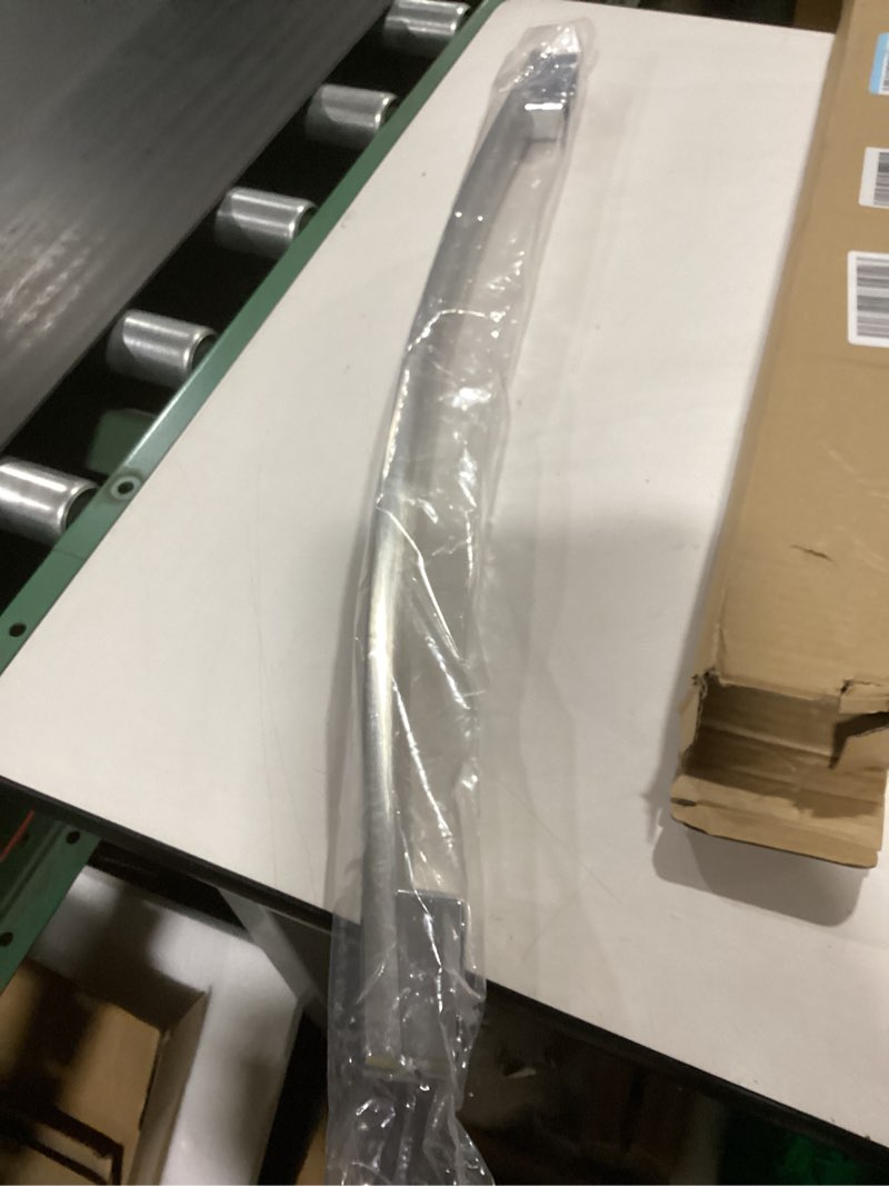 Condition photo showing New/Like New for wr12x34310 stainless steel freezer door handle approx. 27.8", compatible with ge refrigerator, replaces 4960021 ap6994366 ps16220203 eap16220203
