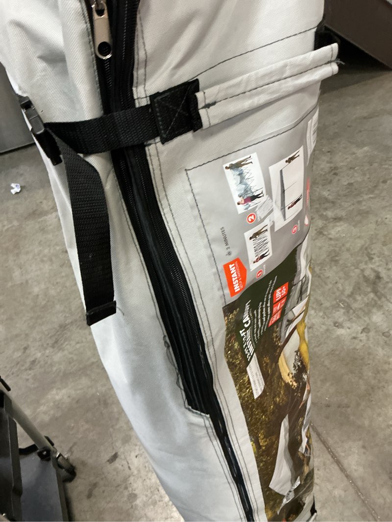 Condition photo showing Good Condition for ozark trail 12' x 12' instant straight leg canopy for camping - gray