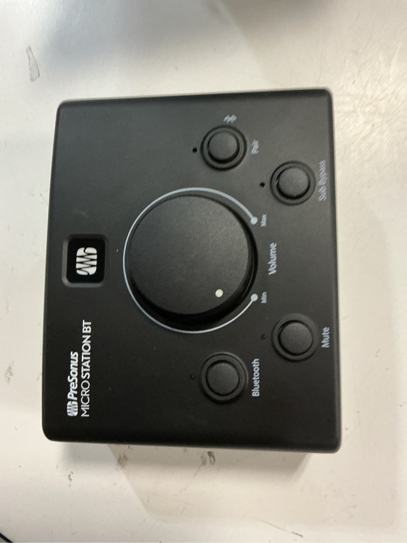 Condition photo showing Good Condition for presonus microstation bt 2.1 monitor controller with bluetooth connectivity