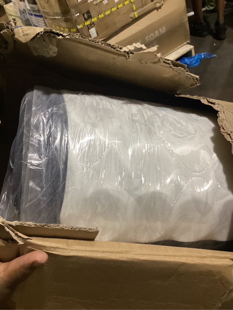 Condition photo showing New/Like New for twin mattress 10 inch,10 inch deep sleep mattress extra lumbar & shoulder support,fiberglass free, no odor,365 night trial - forever warranty,certipur-us certified blue twin 10inch