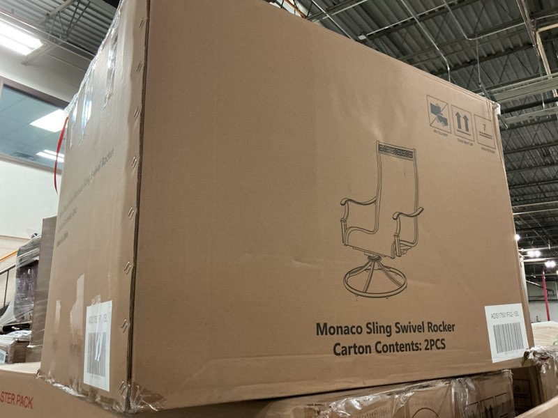 Condition photo showing New/Like New for monaco sling swivel rocker  2 pcs ads17501f02-1sl