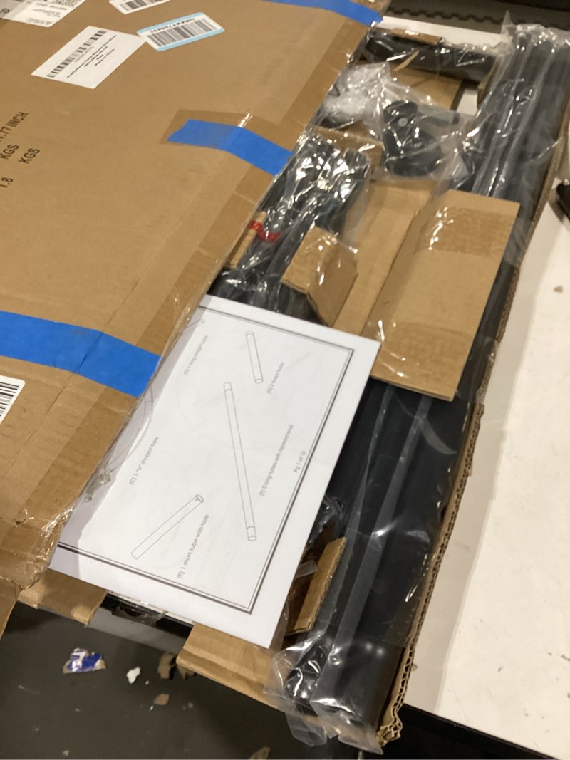 Condition photo showing Good Condition for PrettyHome Shower Curtain Rod Hoop Square Shape Bathroom Heavy Duty No Rust Oval Shower Rod 58.3"x24" for Clawfoot Tub,for Free Standing Tubs Black