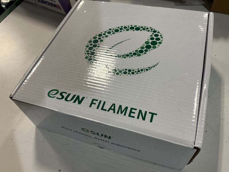 Condition photo showing New/Like New for esun pla pro (pla+) 3d printer filament, dimensional accuracy +/- 0.03mm, 1kg, plastic spool, 1.75mm, green, (pantone 323c)