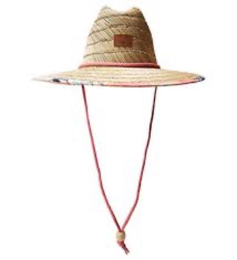 Roxy womens Tomboy Straw Sun Hat, Mood Indigo, Medium-Large US