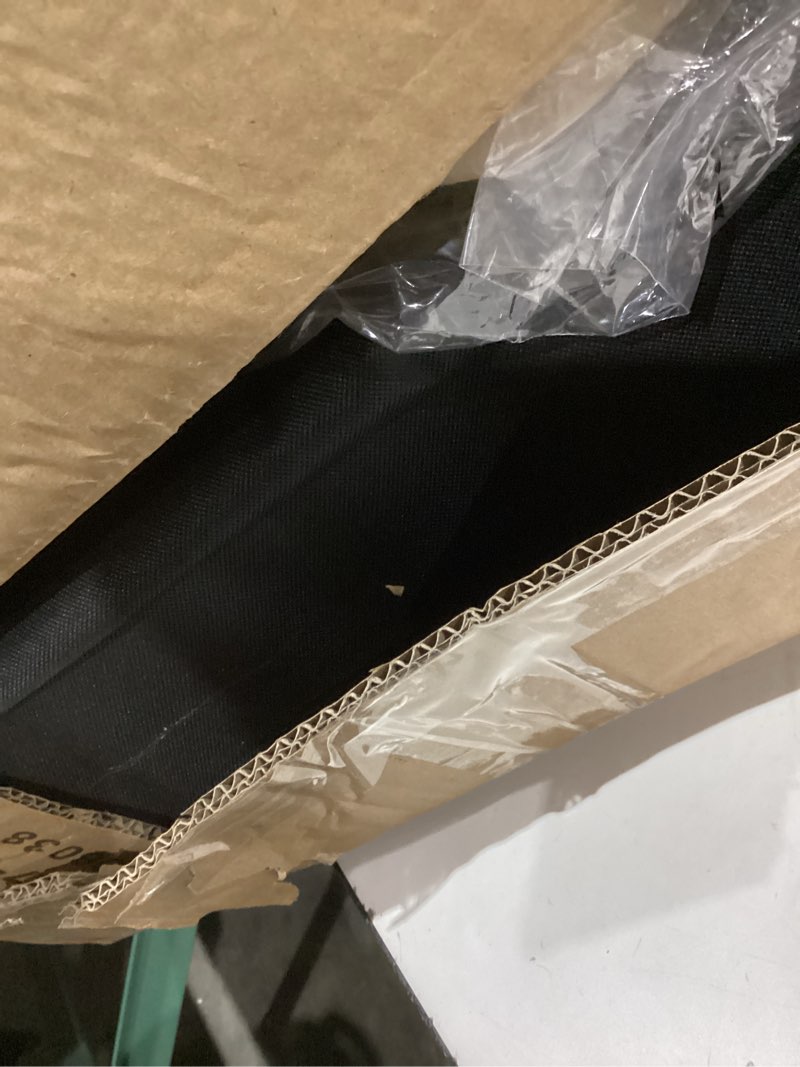 Condition photo showing As Is for EBANKU Massage Face Cradle Cushion for Massage Tables, Universal Crescent Headrest Face Rest Neck Head Cushion Pillow for Massage Chairs Spa Bed (Black) Face Cradle Cushion-Black