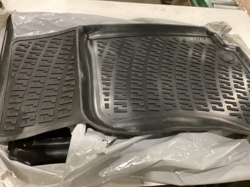 Condition photo showing New/Like New for Simular to stock photos size unknown Mercedes-Benz E-Class Sedan & Wagon 2023- 2025 Floor Mats 3D Custom Fit Rubber Car Mats Laser Measured Floor Liners All Weather Heavy Duty Waterproof Odorless Non-Slip TPE (Front & Rear)