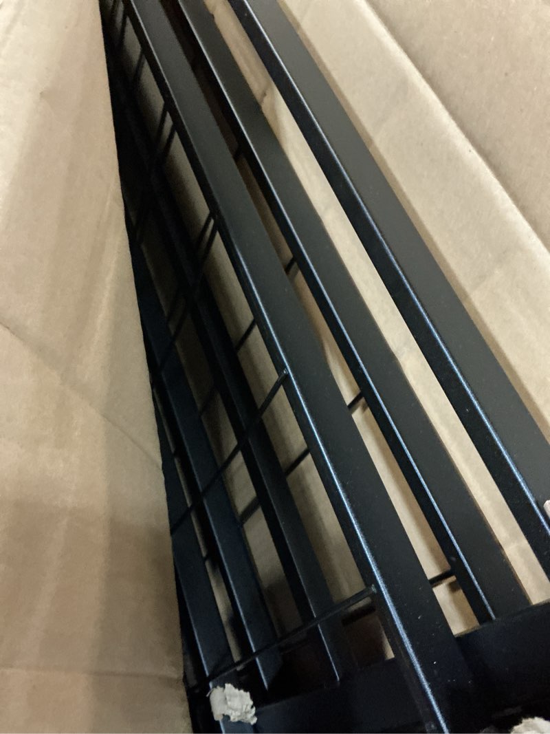 Condition photo showing New/Like New for amazon basics foldable metal platform bed frame with storage, sturdy steel support, no box spring needed, 14-inch high, tool-free setup, twin size, black twin 14 inch ( foldable)