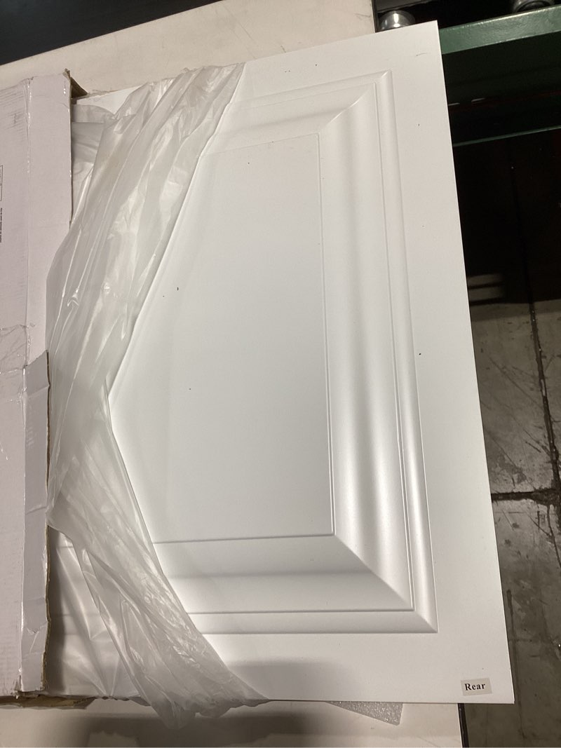 Condition photo showing Good Condition for art3d 12-pack square drop ceiling tile 2ft x 2ft in white, pvc ceiling panel 24 x 24in. - compatible with 15/16" drop ceiling grid system