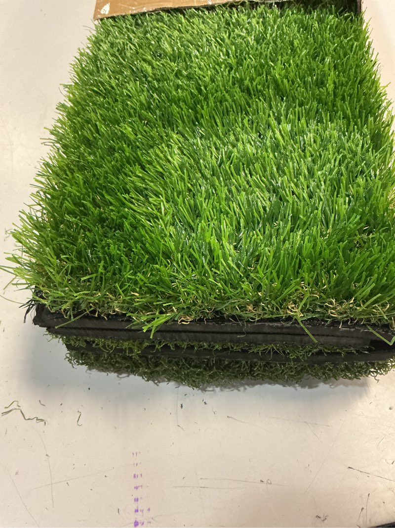 Condition photo showing As Is for swing rex premium 3-in-1 golf mat 24"x24" – tri-turf practice mat – foldable non-slip base