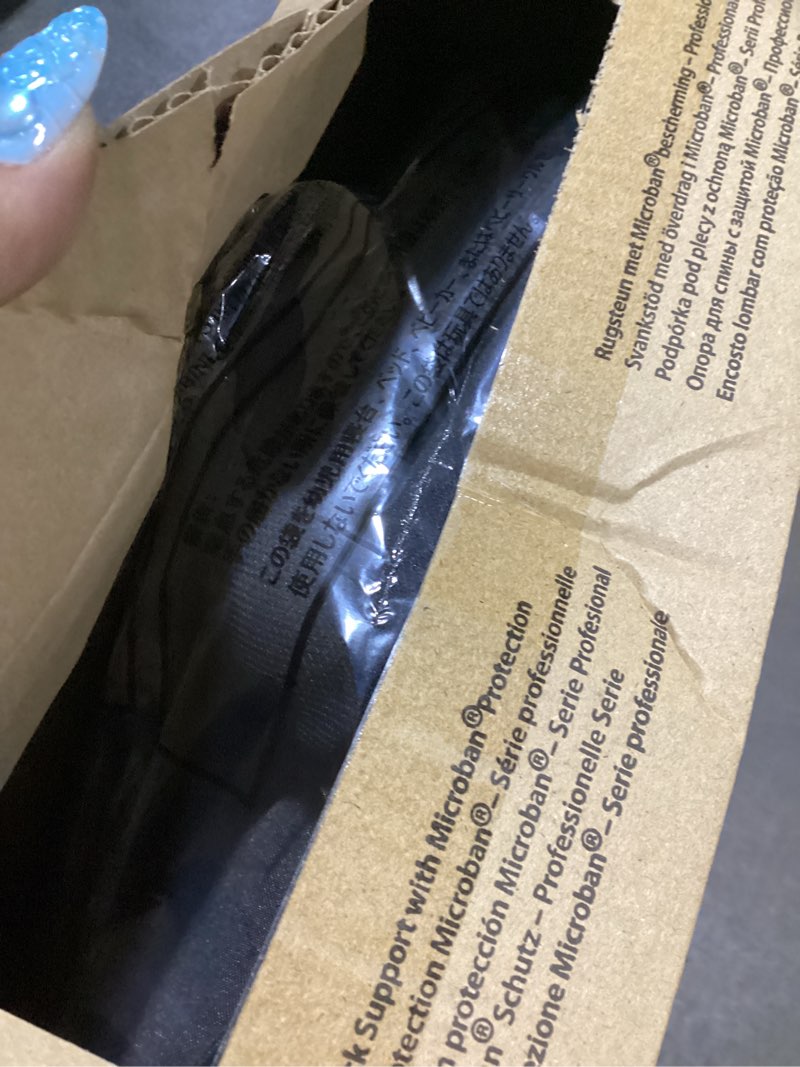 Condition photo showing Good Condition for fellowes professional series back support, black (8037601)