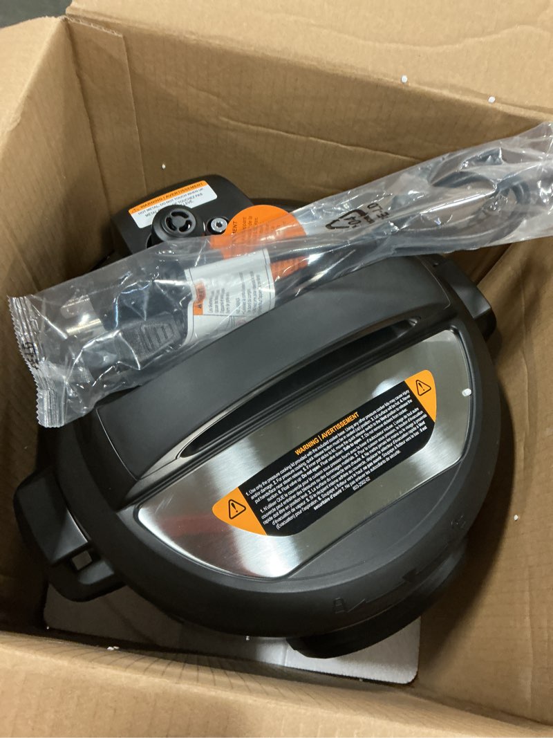 Condition photo showing Good Condition for Instant Pot Duo 7-in-1 Electric Pressure Cooker, Slow Cooker, Rice, Steamer, Sauté, Yogurt Maker, Warmer & Sterilizer, Includes App With Over 800 Recipes, Stainless Steel, 6 Quart 6 Quarts