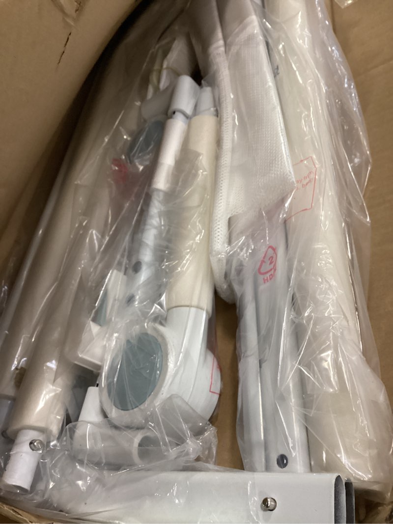 Condition photo showing Good Condition for Bed Guard Rail for Toddlers - 59" Adjustable Heights & Folding up Portable Bed Railing for Baby - Toddler Bed Rails Guard for Crib, Twin, Bunk,Full Size, Queen & King Bed Beige With Khaki 59 inches