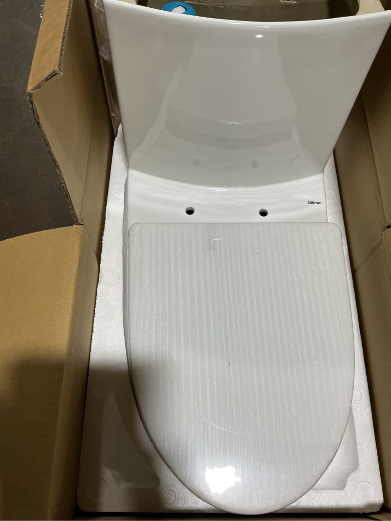 Condition photo showing Good Condition for swiss madison one -piece toilet in glossy white