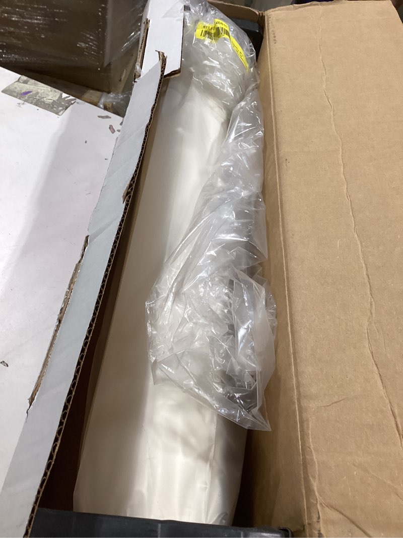 Condition photo showing As Is for transfer tape for vinyl, 24 inch x 100 feet, paper with layflat adhesive. american-made application tape for craft cutters and sign makers