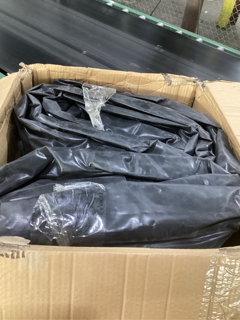 Condition photo showing As Is for (similar to stock photo)20x30ft pond liners,28mil hdpe fish pond liner,reinforced koi pond liners for outdoor ponds, water gardens, waterfall,fountain