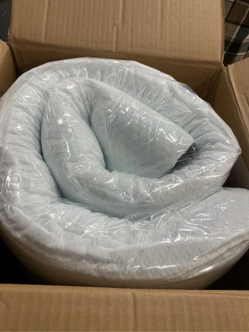 Condition photo showing New/Like New for Glendan Extra Firm Mattress Topper: Queen Size 3 Inch, High Density Bed Topper, Extra Support for Pain Relief, Breathable Washable Cover with Anti-Slip Straps, CertiPUR-US Oeko-Tex Certified 80x60 Standard Queen