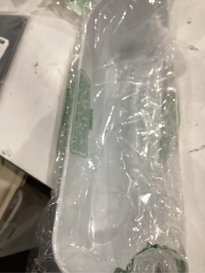 Condition photo showing Good Condition for smart choice 240323001 bottom shelf refrigerator door bin - white, impact resistant freezer replacement compatible with frigidaire 240323007, fits select frigidaire & kenmore models