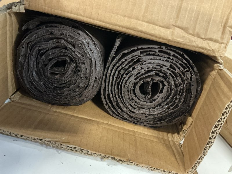 Condition photo showing Good Condition for artificial tree bark 118in*19.7in*2 pcs (32 sq.ft) silicone fake bark for pillars pipes street light poles wrapping simulation decoration indoor outdoor tree trunk wall and fake christmas tree