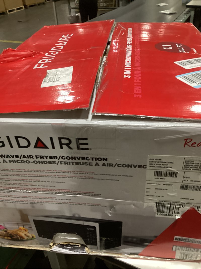 Condition photo showing Good Condition for FRIGIDAIRE Stainless Steel Microwave Oven, Multi Function, Programmable, 1.1 Cu Ft 1000-Watt