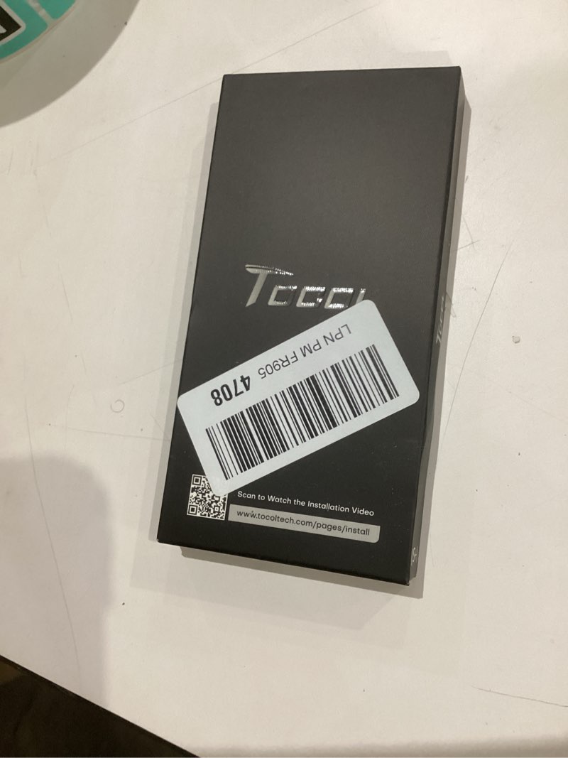 Condition photo showing Good Condition for tocol for iphone 17 pro max case, compatible with magsafe, full camera protection, built-in magnetic ring, translucent matte phone case for iphone 17 pro max 6.9 inch (black) for iphone 17 pro max black
