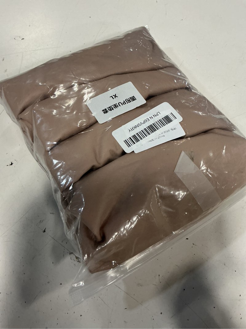 Condition photo showing Good Condition for fuangui bar stool covers round set of 4, waterproof pu bar stool seat covers with elastic bands,bar stool chair covers washable stool cushion slipcover for 16-18 inch - khaki 4 16''-18'' khaki