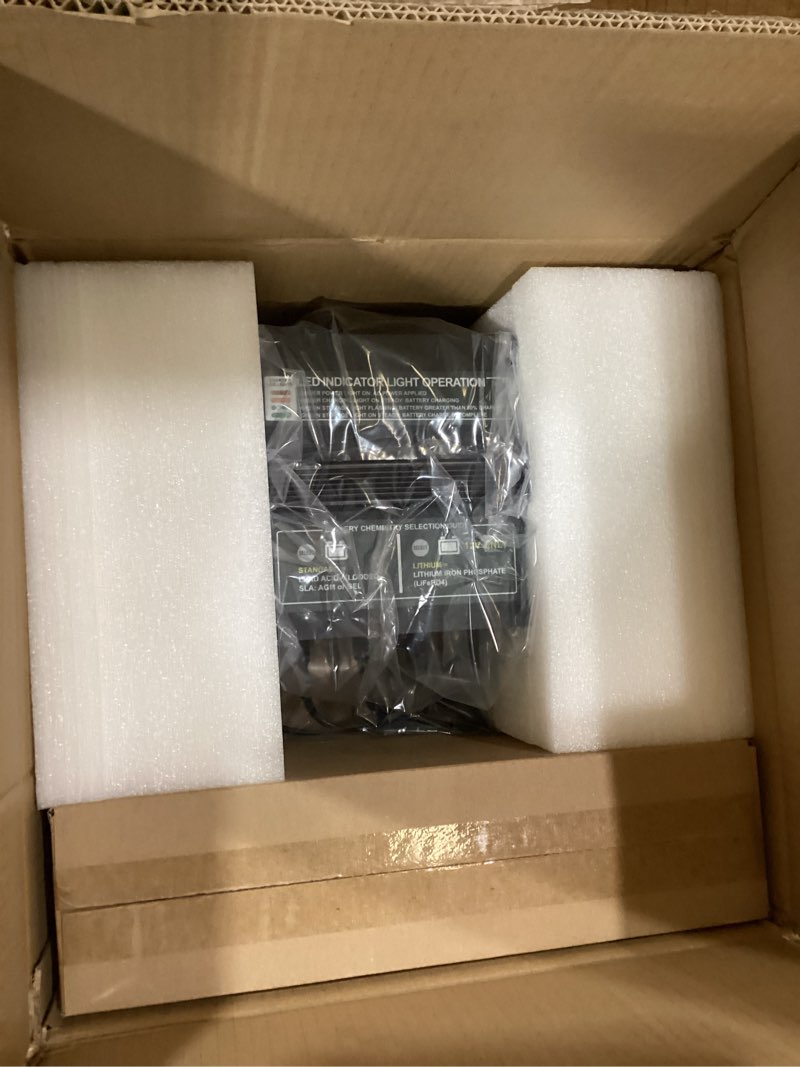 Condition photo showing Good Condition for battery tender 5 bank multibank charger - 20 amp (4 amps per bank) - selectable 12v / 6v - smart and switchable 12v multi battery charger and maintainer for automotive and marine - 021-0133-dl-wh