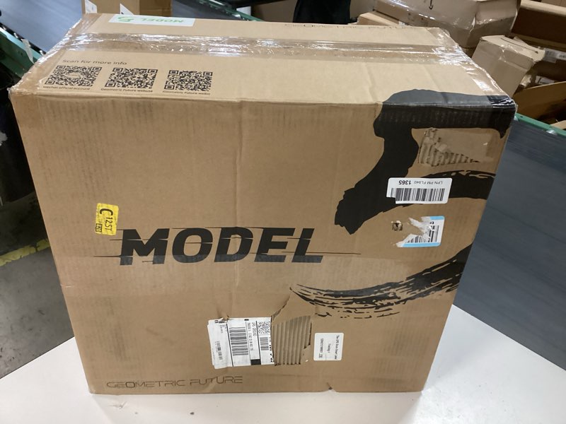 Condition photo showing New/Like New for geometric future m5 tempered glass mid tower, e-atx/atx gaming case, 1.2mm steel, type c, toolless panels, support 420/360 radiator, argb pwm 140m fan x 5 pre-installed, black/green, geo-m5f-bny black/green glass ver with 140 x5 fans