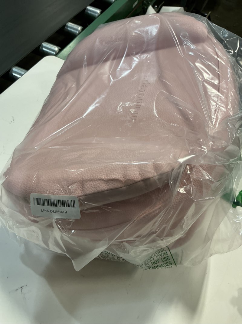 Condition photo showing Good Condition for baby changing pad with waterproof & wipe-clean, non-slip foldable pu diaper changing pad, adjustable safety belt, changing pad for dresser, changing table,28"x16",pink peach pink 28"x16"
