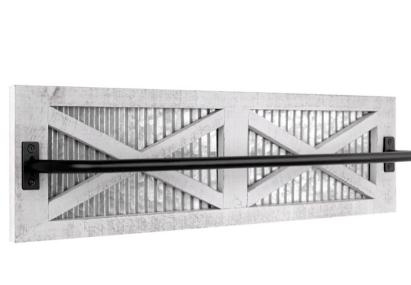 Autumn Alley Farmhouse Rustic Towel Rack Holder - Wood Towel Rack - Farmhouse Towel Holder for Rusti