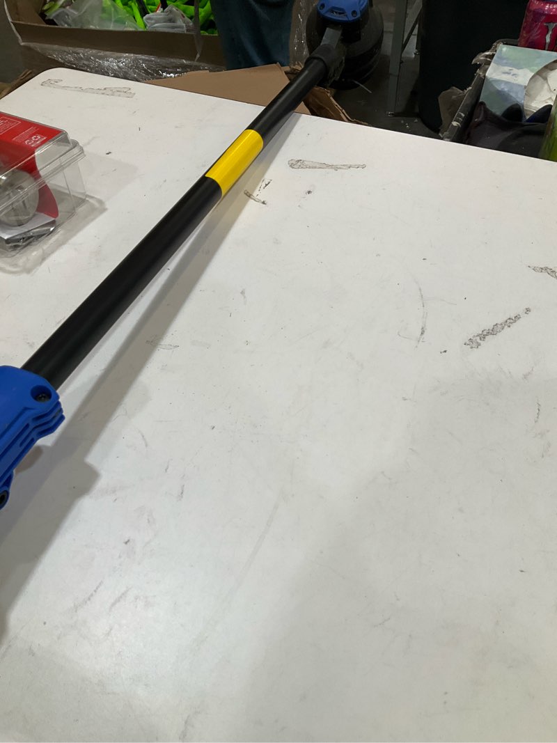 Condition photo showing As Is for 40v kobalt string trimmer
