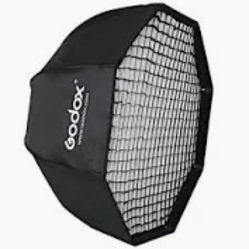 Godox Octagon Softbox 37 inch/95cm Photography Light Diffuser and Modifier with Bowens Speedring Mount for Monolight Photo Studio Strobe Lighting