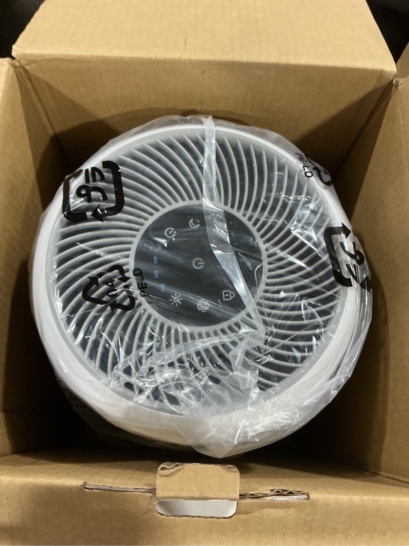 Condition photo showing Good Condition for levoit air purifier for home allergies pet hair in bedroom, covers up to 1073 ft² by 56w high torque motor, aham verifide, 3-in-1 filter with hepa sleep mode, remove dust smoke odor, core300-p, white